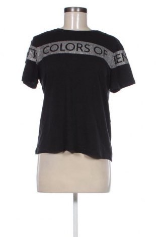 Дамска блуза United Colors Of Benetton, Размер M, Цвят Черен, Цена 34,00 лв.
