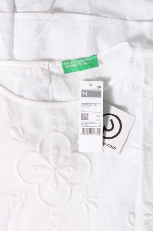 Дамска блуза United Colors Of Benetton, Размер M, Цвят Бял, Цена 77,00 лв.