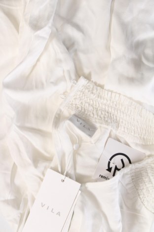 Γυναικεία μπλούζα VILA, Μέγεθος L, Χρώμα Λευκό, Τιμή 5,45 €