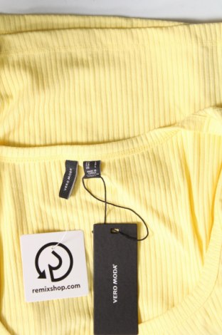 Дамска блуза Vero Moda, Размер L, Цвят Жълт, Цена 11,50 лв.