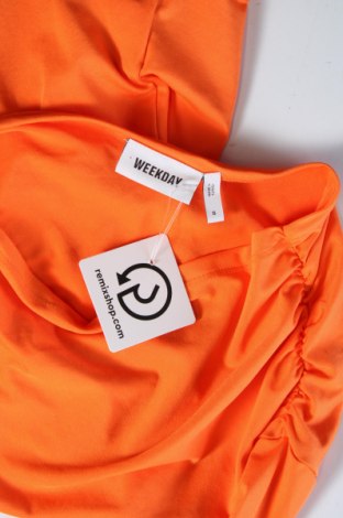 Дамска блуза Weekday, Размер S, Цвят Оранжев, Цена 13,80 лв.