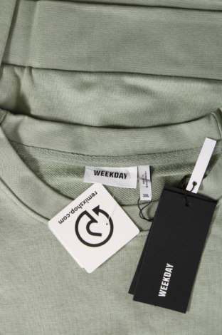 Damen Shirt Weekday, Größe 3XL, Farbe Grün, Preis 14,94 €