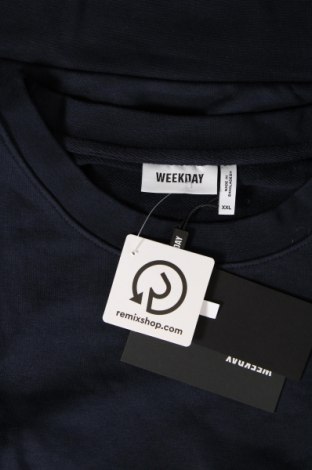 Γυναικεία μπλούζα Weekday, Μέγεθος 4XL, Χρώμα Μπλέ, Τιμή 9,72 €