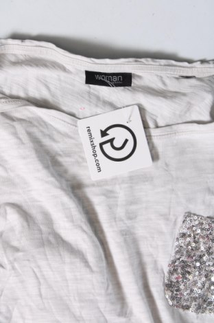 Damen Shirt Woman By Tchibo, Größe XL, Farbe Grau, Preis € 4,76