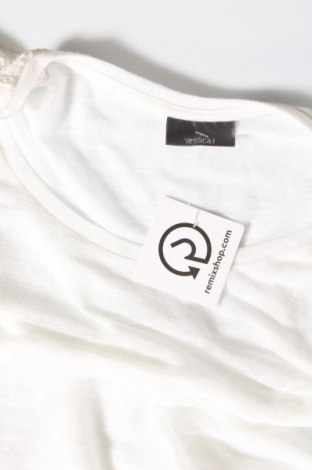 Γυναικεία μπλούζα Yessica, Μέγεθος L, Χρώμα Λευκό, Τιμή 3,53 €