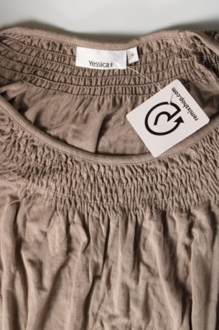 Γυναικεία μπλούζα Yessica, Μέγεθος S, Χρώμα Καφέ, Τιμή 4,52 €