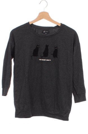 Γυναικεία μπλούζα Yfl Reserved, Μέγεθος XS, Χρώμα Γκρί, Τιμή 12,04 €