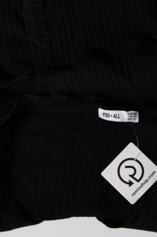 Damen Shirt You + all, Größe XXL, Farbe Schwarz, Preis 4,33 €