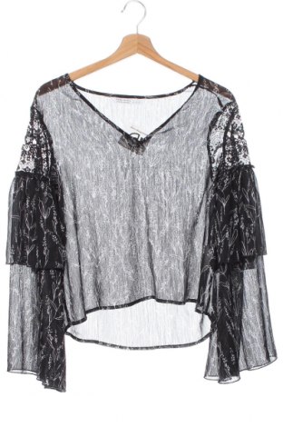 Дамска блуза Zara, Размер XS, Цвят Черен, Цена 27,00 лв.