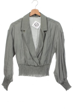 Damen Shirt Zara, Größe XS, Farbe Grün, Preis 8,40 €