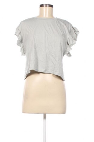 Дамска блуза Zara, Размер S, Цвят Зелен, Цена 29,81 лв.