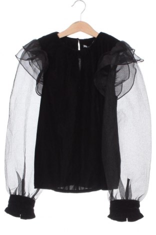 Дамска блуза Zara, Размер XS, Цвят Черен, Цена 16,42 лв.