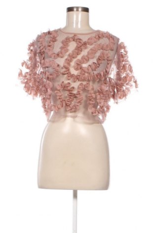 Дамска блуза Zara, Размер S, Цвят Пепел от рози, Цена 20,00 лв.