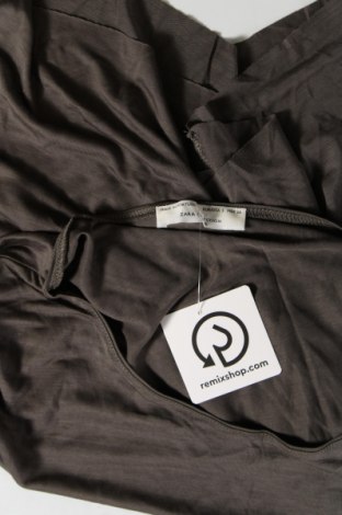 Γυναικεία μπλούζα Zara, Μέγεθος S, Χρώμα Γκρί, Τιμή 4,81 €