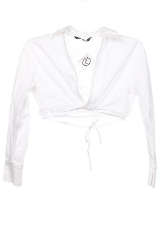 Дамска блуза Zara, Размер XS, Цвят Бял, Цена 16,21 лв.