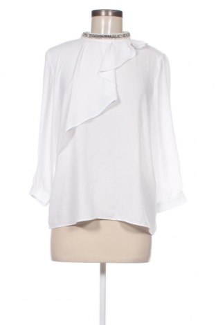 Дамска блуза Zara, Размер M, Цвят Бял, Цена 23,29 лв.