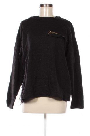 Дамска блуза Zara, Размер L, Цвят Черен, Цена 12,15 лв.