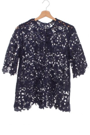 Дамска блуза Zara, Размер XS, Цвят Син, Цена 37,16 лв.