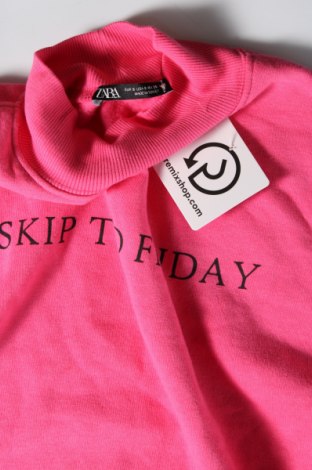 Γυναικεία μπλούζα Zara, Μέγεθος S, Χρώμα Ρόζ , Τιμή 13,81 €