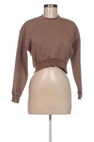 Дамска блуза Zara, Размер S, Цвят Кафяв, Цена 13,96 лв.