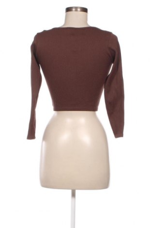 Γυναικεία μπλούζα Zara, Μέγεθος L, Χρώμα Καφέ, Τιμή 4,83 €