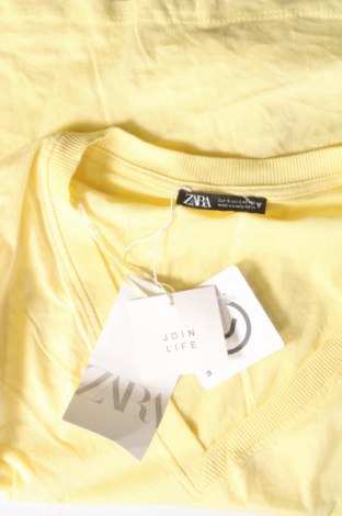 Bluză de femei Zara, Mărime S, Culoare Galben, Preț 46,91 Lei