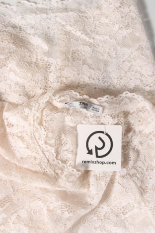 Дамска блуза Zara, Размер S, Цвят Бял, Цена 10,56 лв.