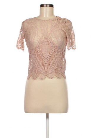 Дамска блуза Zara, Размер S, Цвят Пепел от рози, Цена 28,15 лв.
