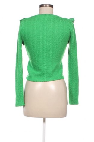 Дамска блуза Zara, Размер S, Цвят Зелен, Цена 27,05 лв.