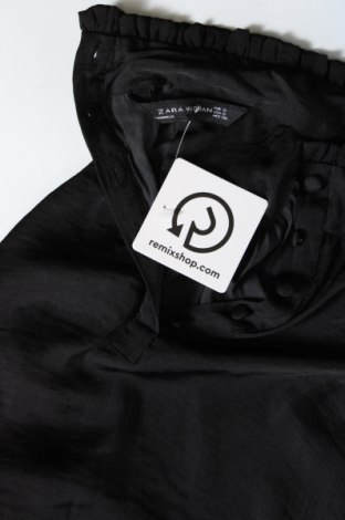 Дамска блуза Zara, Размер S, Цвят Черен, Цена 12,15 лв.