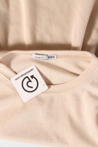 Bluză de femei Zara Knitwear, Mărime M, Culoare Ecru, Preț 123,88 Lei