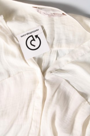 Γυναικεία μπλούζα Zara Trafaluc, Μέγεθος L, Χρώμα Εκρού, Τιμή 13,53 €