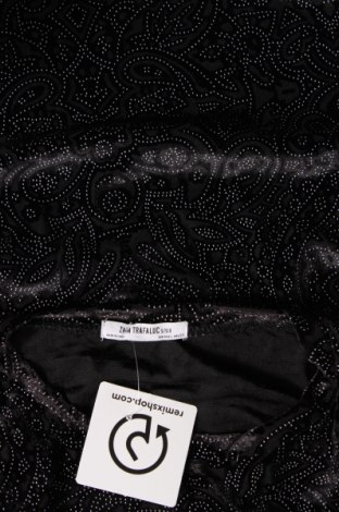 Bluză de femei Zara Trafaluc, Mărime L, Culoare Negru, Preț 88,82 Lei