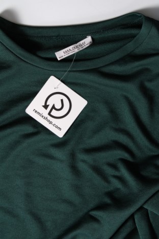 Γυναικεία μπλούζα Zara Trafaluc, Μέγεθος S, Χρώμα Πράσινο, Τιμή 5,19 €