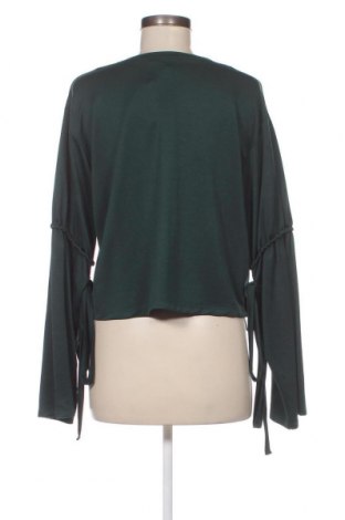 Дамска блуза Zara Trafaluc, Размер S, Цвят Зелен, Цена 10,14 лв.