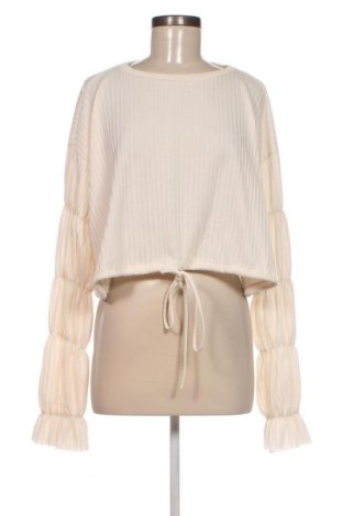 Γυναικεία μπλούζα Zara Trafaluc, Μέγεθος S, Χρώμα Εκρού, Τιμή 13,82 €
