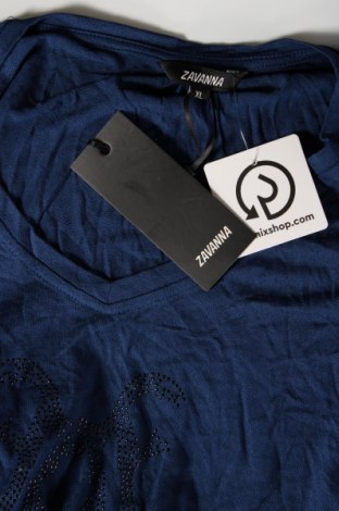 Γυναικεία μπλούζα Zavanna, Μέγεθος XL, Χρώμα Μπλέ, Τιμή 8,56 €