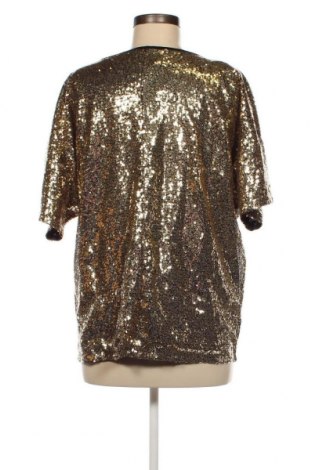 Дамска блуза Zeagoo, Размер L, Цвят Златист, Цена 4,65 лв.