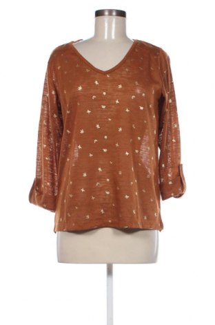 Дамска блуза Zeeman, Размер M, Цвят Кафяв, Цена 9,50 лв.