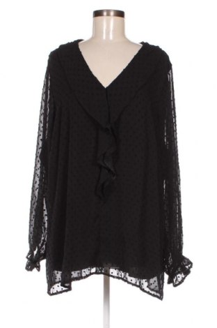 Γυναικεία μπλούζα Zizzi, Μέγεθος XXL, Χρώμα Μαύρο, Τιμή 17,58 €