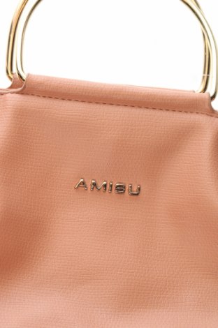 Γυναικεία τσάντα Amisu, Χρώμα  Μπέζ, Τιμή 9,72 €