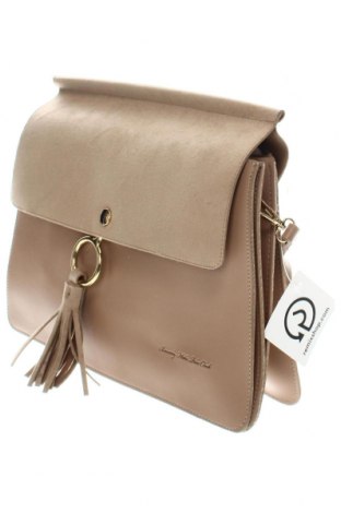 Γυναικεία τσάντα Beverly Hills Polo Club, Χρώμα  Μπέζ, Τιμή 12,58 €