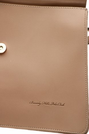 Γυναικεία τσάντα Beverly Hills Polo Club, Χρώμα  Μπέζ, Τιμή 20,97 €
