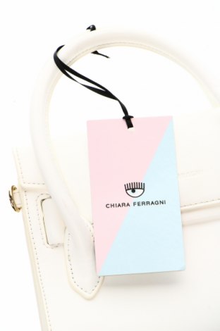 Дамска чанта Chiara Ferragni, Цвят Бял, Цена 339,00 лв.