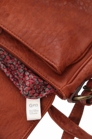 Γυναικεία τσάντα Gina, Χρώμα Καφέ, Τιμή 10,00 €