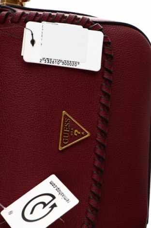 Дамска чанта Guess, Цвят Червен, Цена 145,75 лв.