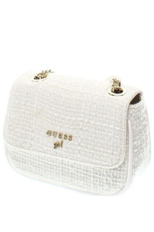 Γυναικεία τσάντα Guess, Χρώμα Λευκό, Τιμή 136,60 €