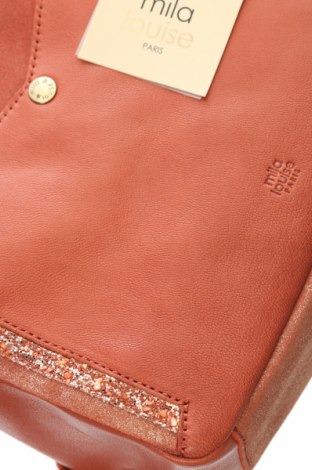 Дамска чанта Mila Louise, Цвят Оранжев, Цена 314,10 лв.