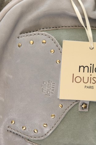 Дамска чанта Mila Louise, Цвят Сив, Цена 213,85 лв.