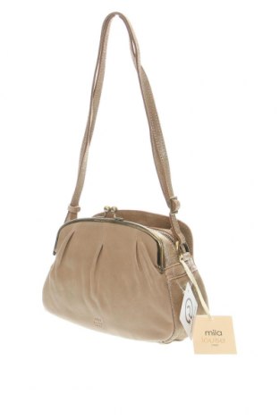 Γυναικεία τσάντα Mila Louise, Χρώμα  Μπέζ, Τιμή 154,12 €